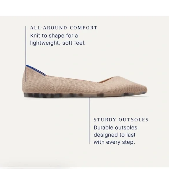 SALE | Rothy’s | Cabernet Herringbone | Flats - Picture 16 of 16